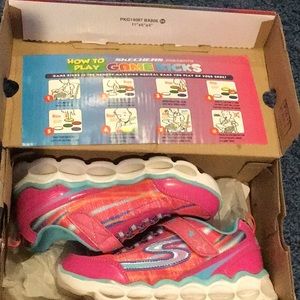 Pink light up Skechers size 12 youth